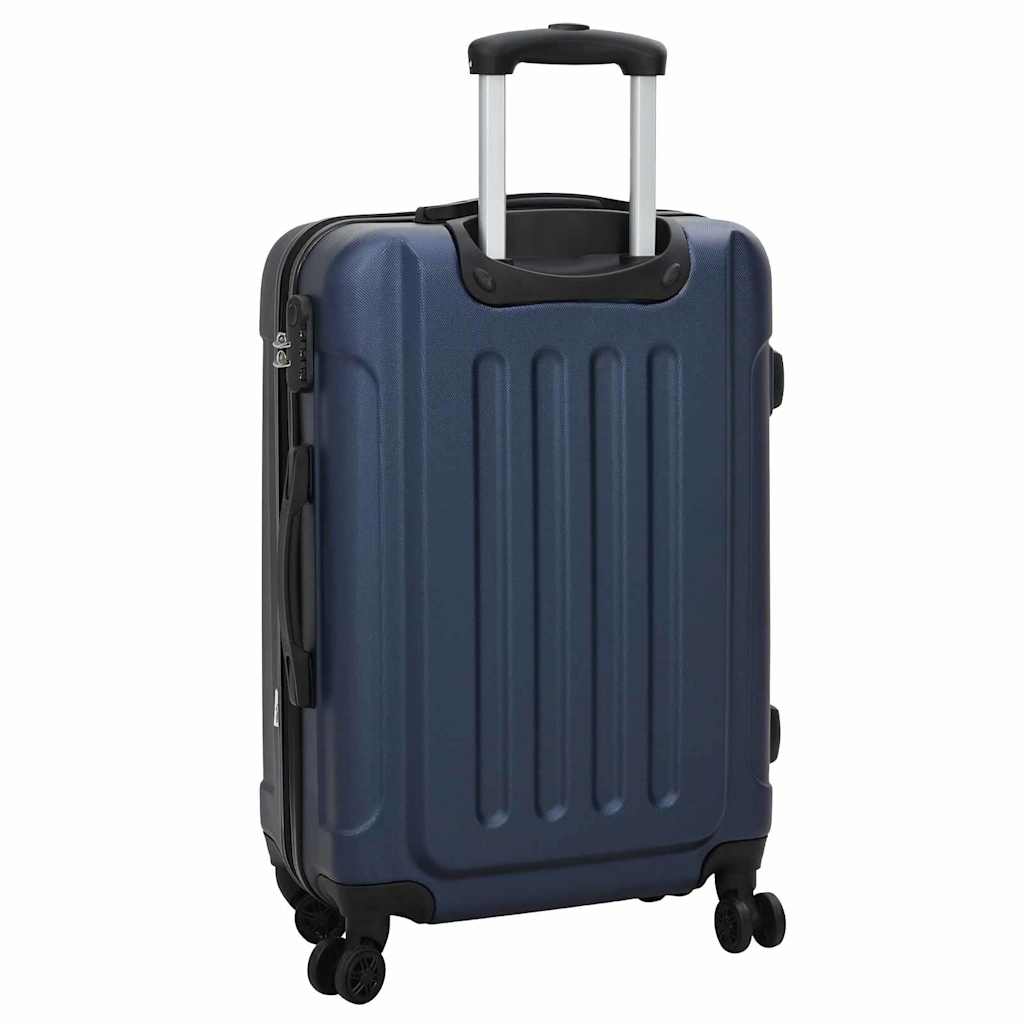 Koffer 3 stk. Dunkelblau 50 x 31 x 78 cm ABS Kunststoff