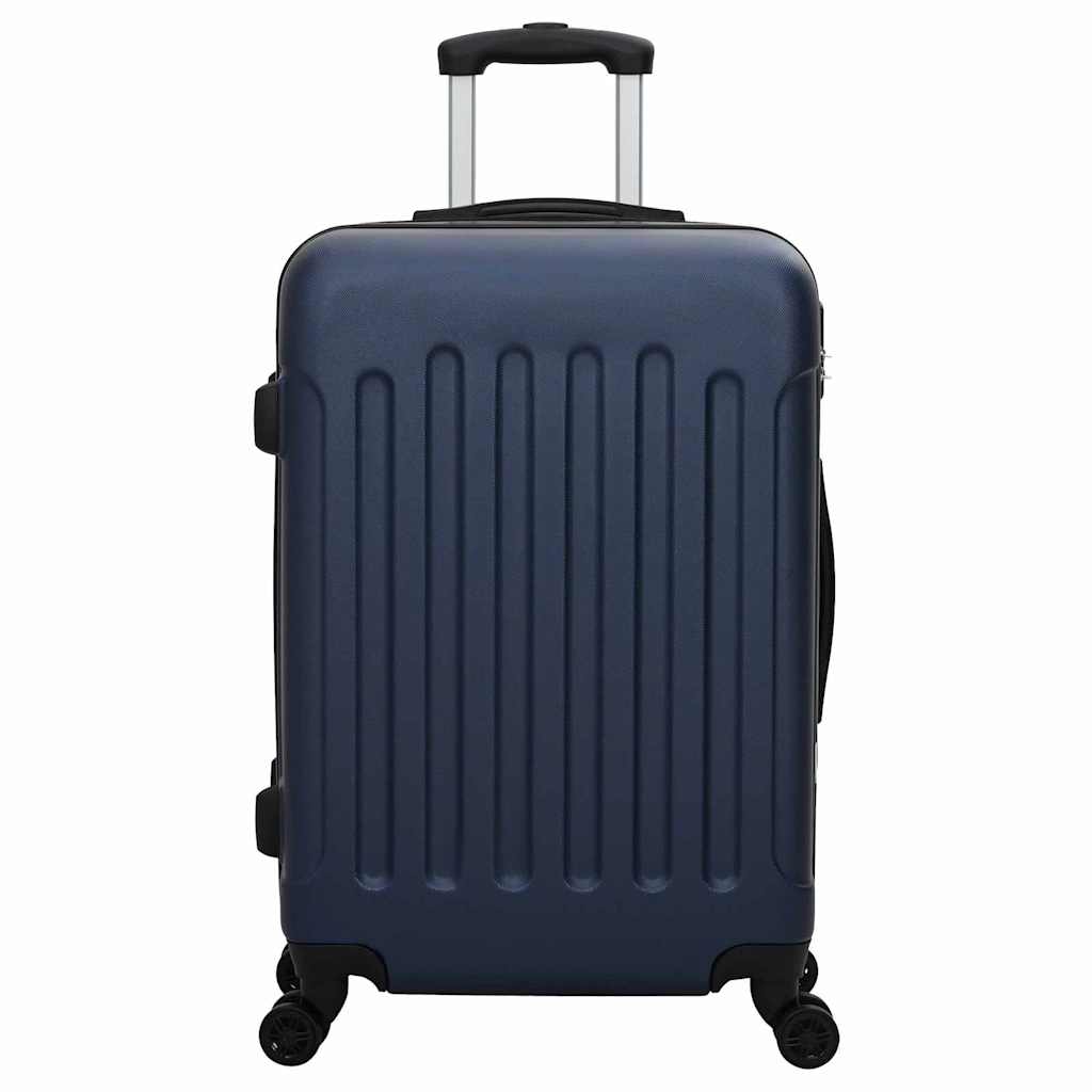 Koffer 3 stk. Dunkelblau 50 x 31 x 78 cm ABS Kunststoff