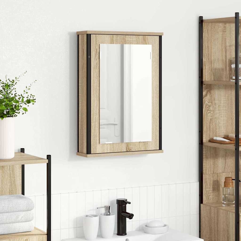 Spiegelschrank Sonoma-Eiche 42 x 12 x 60 cm Holzwerkstoff