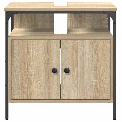 Badezimmerschrank Beige 60 x 30 x 60 cm Holzwerkstoff