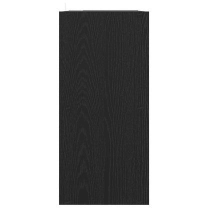 Bücherregal Schwarz Eichen-Optik 68.5 x 32 x 68.5 cm