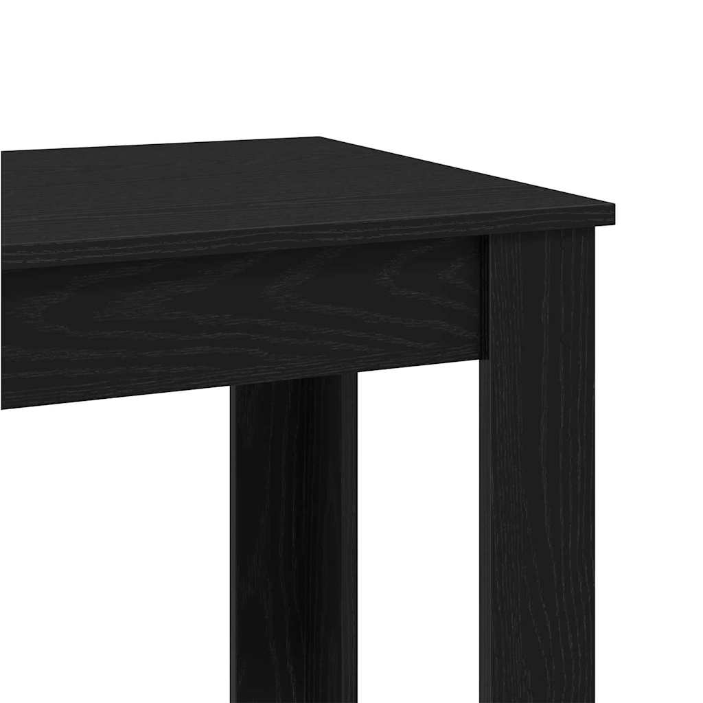 Bartisch 51 x 50 x 103,5 cm Holzwerkstoff Schwarz Eichen-Optik