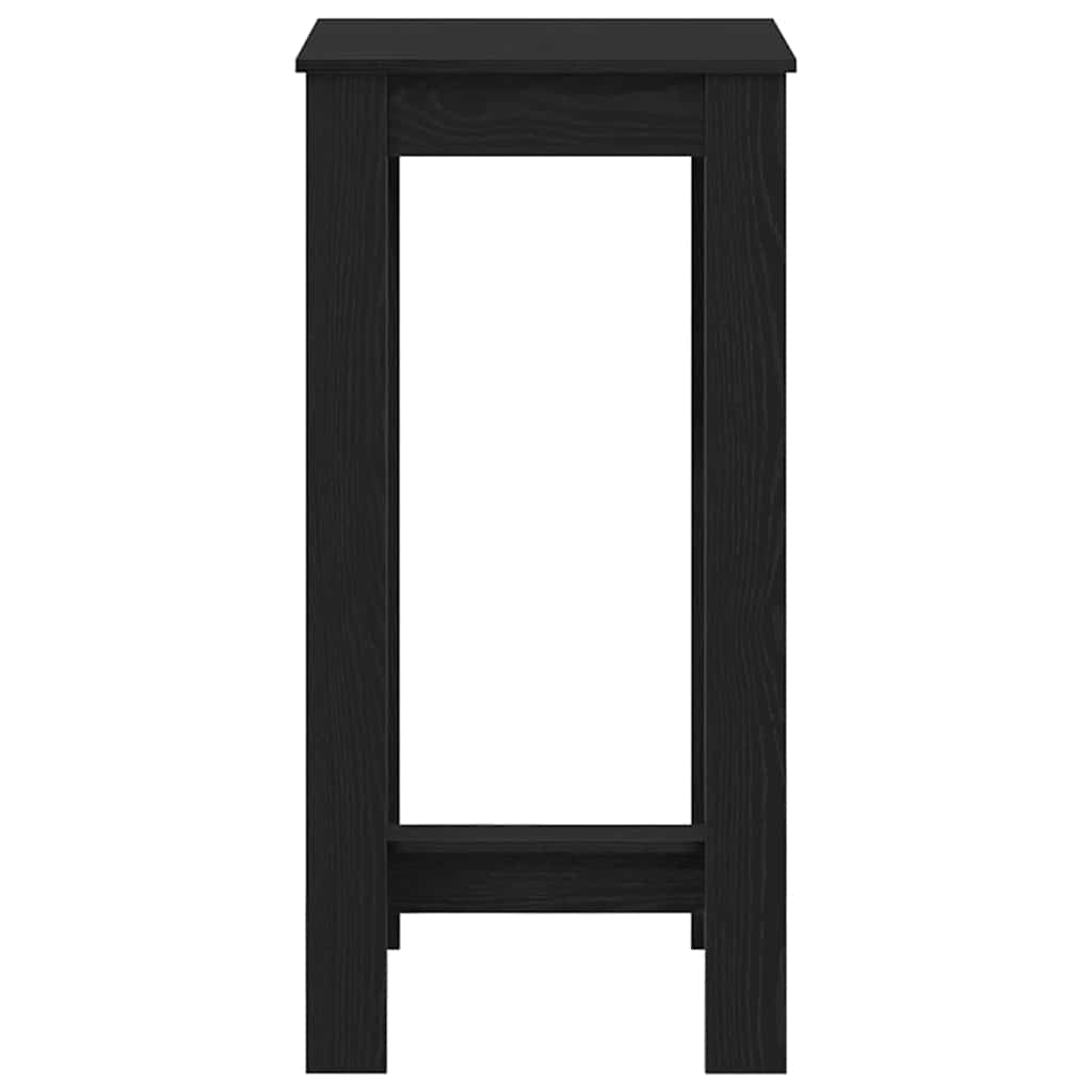 Bartisch 51 x 50 x 103,5 cm Holzwerkstoff Schwarz Eichen-Optik