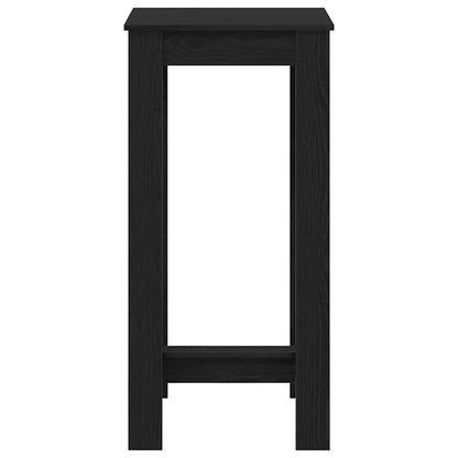 Bartisch 51 x 50 x 103,5 cm Holzwerkstoff Schwarz Eichen-Optik