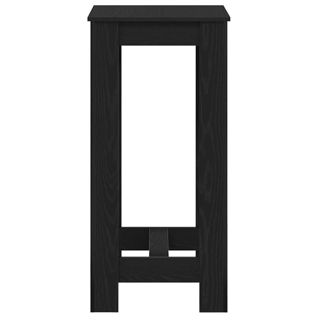 Bartisch 51 x 50 x 103,5 cm Holzwerkstoff Schwarz Eichen-Optik