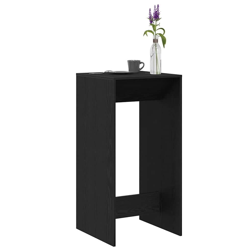 Bartisch 51 x 50 x 103,5 cm Holzwerkstoff Schwarz Eichen-Optik