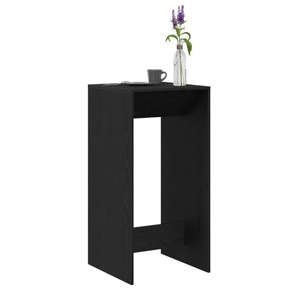 Bartisch 51 x 50 x 103,5 cm Holzwerkstoff Schwarz Eichen-Optik