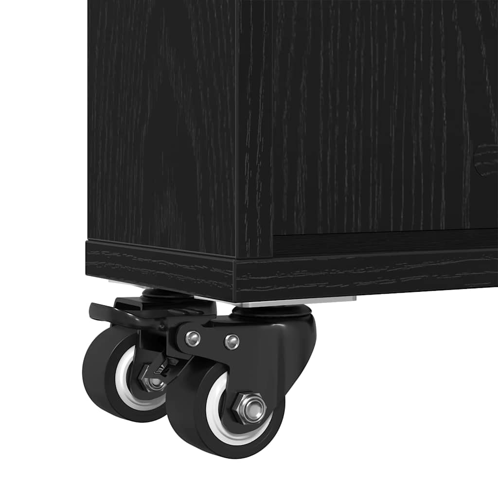 Schmaler Aufbewahrungswagen 3 Ebenen 48 x 13 x 68 cm