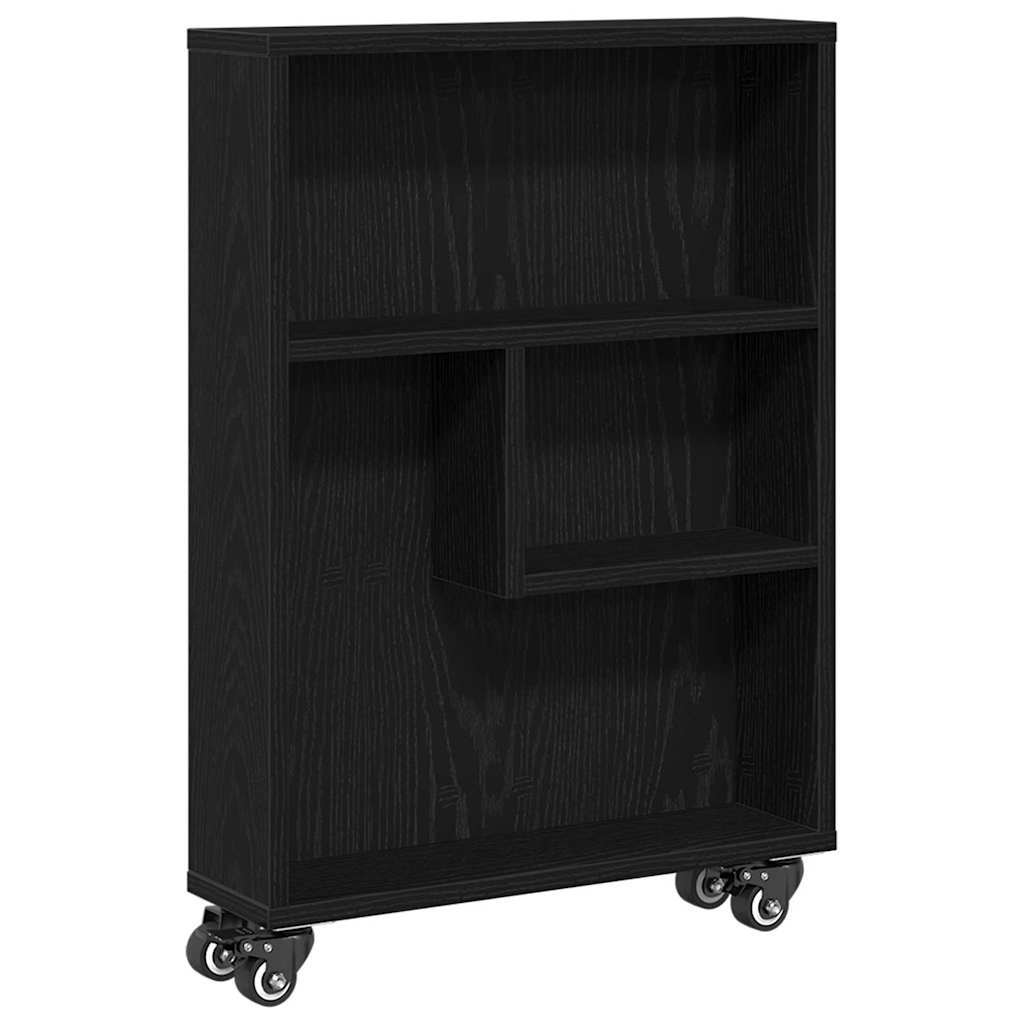 Schmaler Aufbewahrungswagen 3 Ebenen 48 x 13 x 68 cm