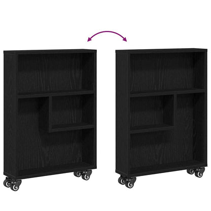 Schmaler Aufbewahrungswagen 3 Ebenen 48 x 13 x 68 cm
