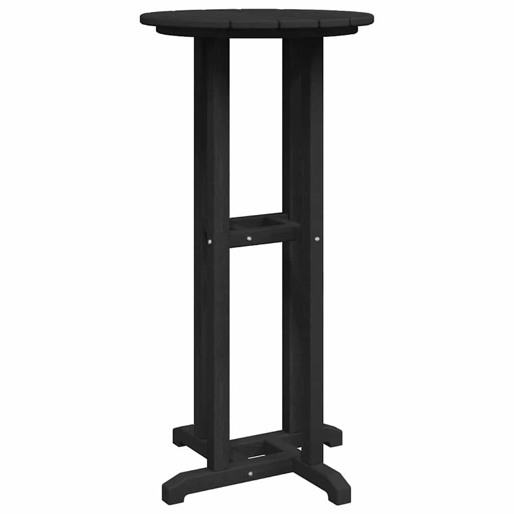 Bartisch Schwarz 55 x 55 x 107 cm Polyethylen