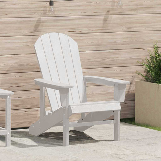Adirondack-Stuhl Weiß 82 x 74 x 92 cm HDPE