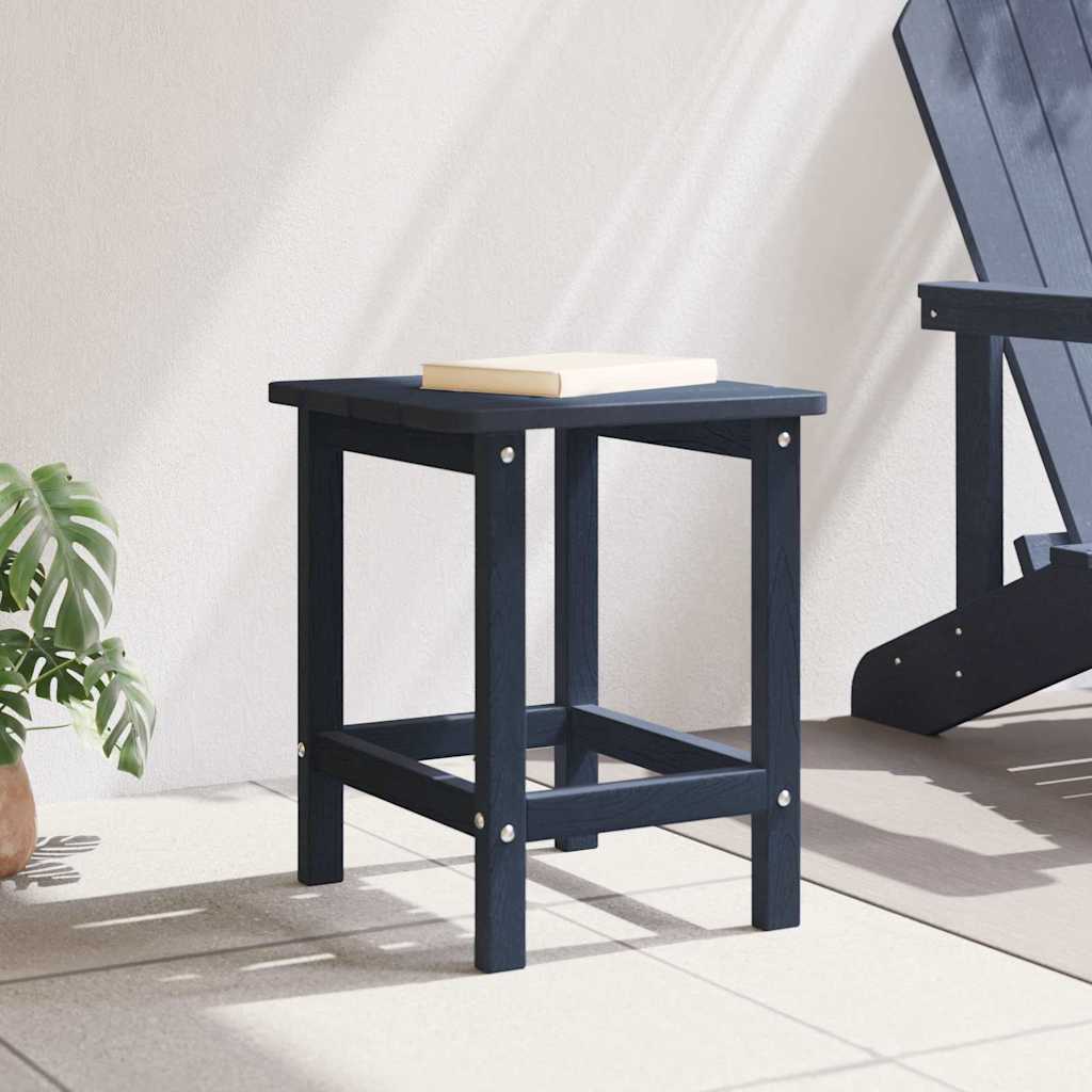 Beistelltisch Marineblau 38 x 38 x 46 cm Polyethylen