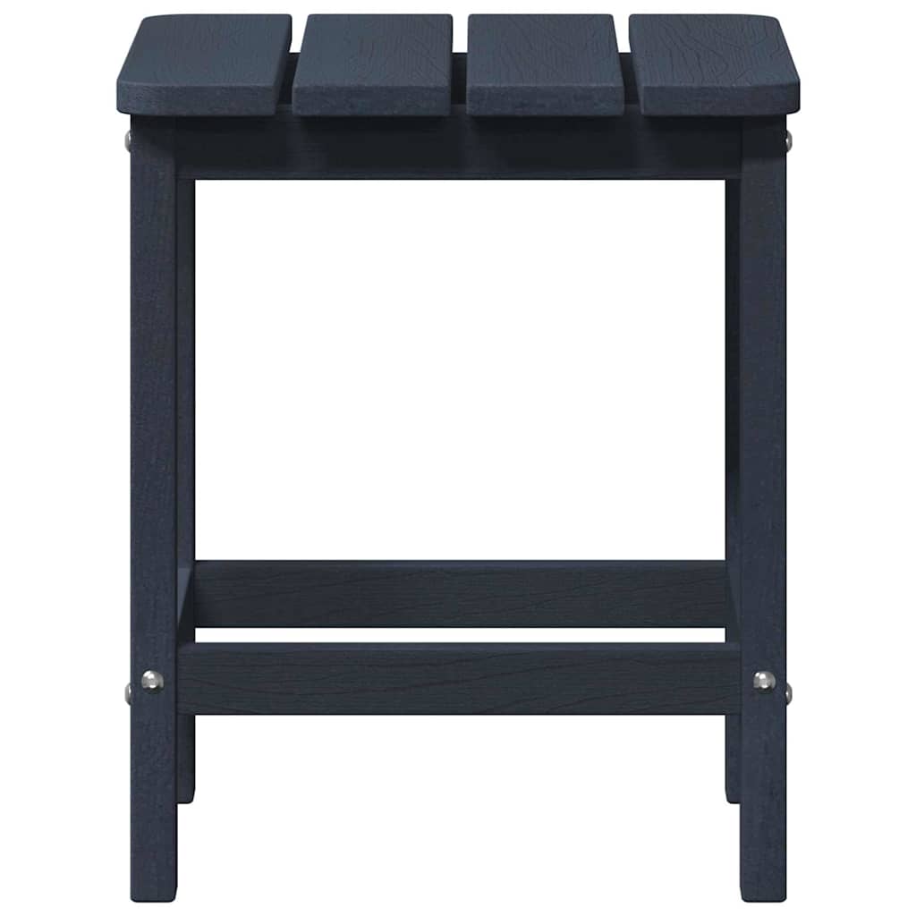 Beistelltisch Marineblau 38 x 38 x 46 cm Polyethylen