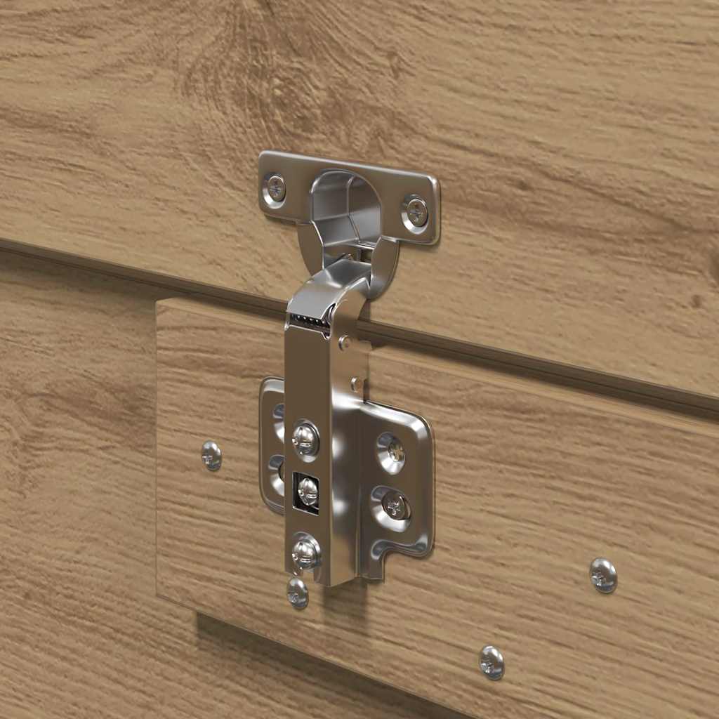 Bettgestell Artisan-Eiche 150 x 200 cm Holzwerkstoff