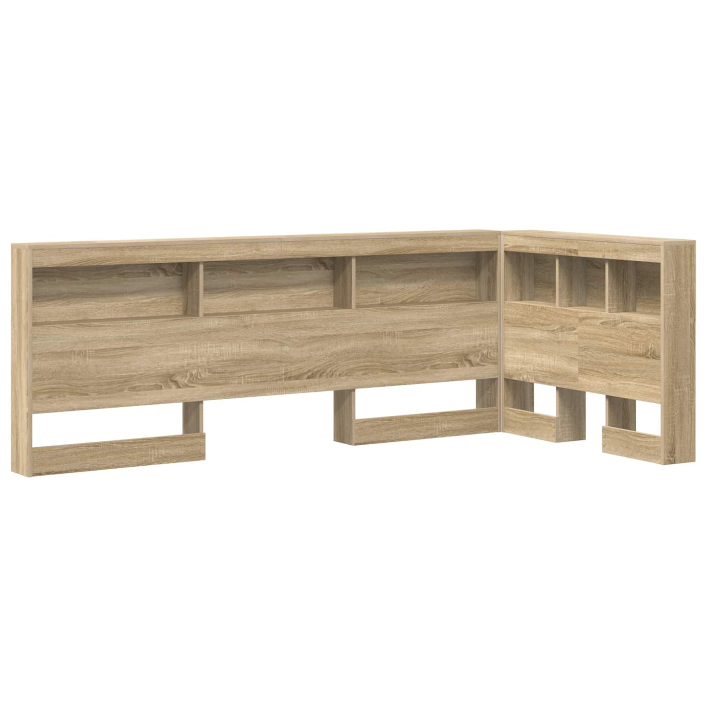 Aufbewahrungskopfteil Sonoma-Eiche 100 cm Holzwerkstoff