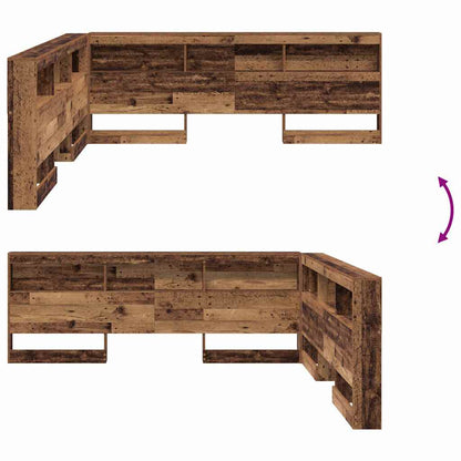 Aufbewahrungskopfteil Altholz Holzwerkstoff