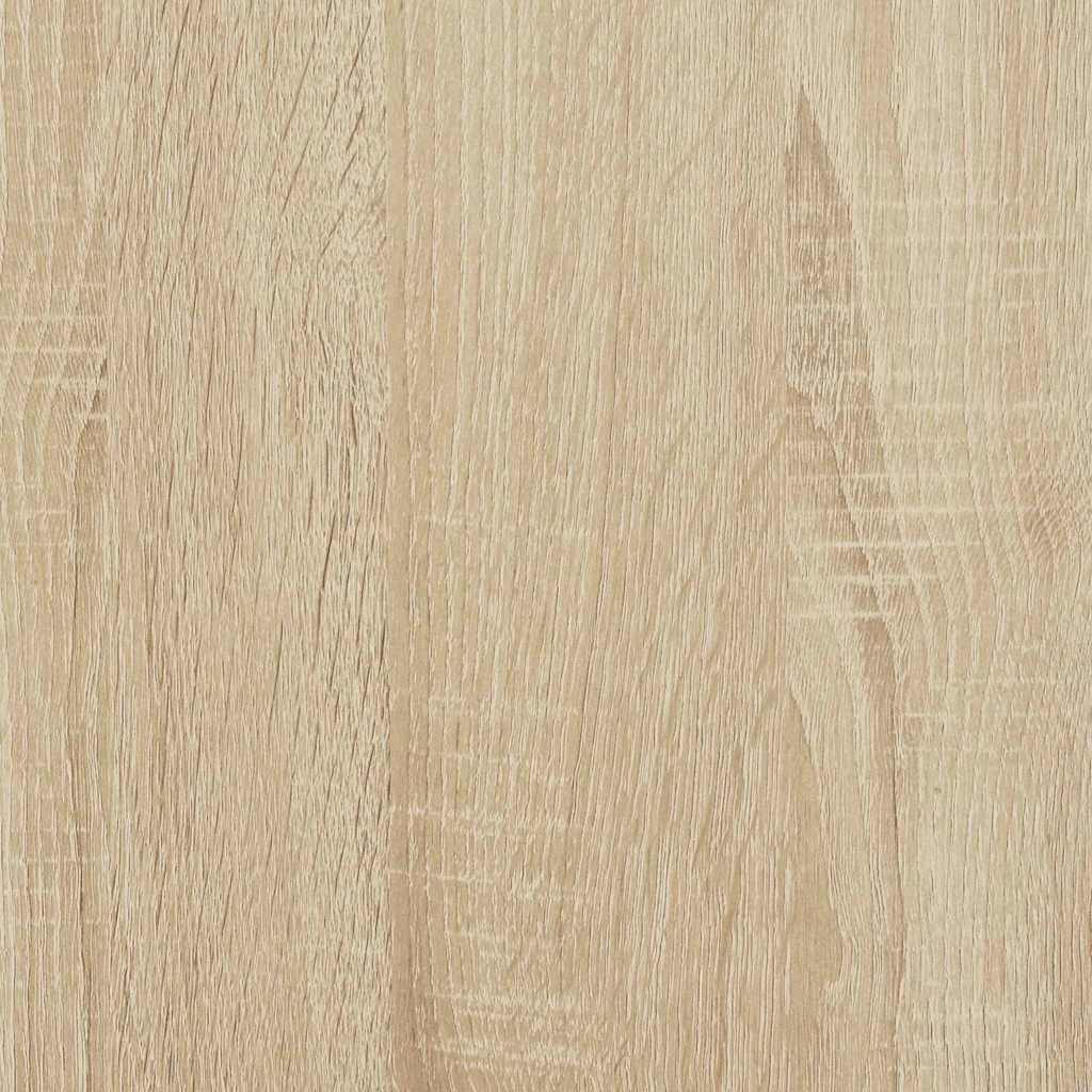 Aufbewahrungsbettgestell Sonoma-Eiche 90 cm Holzwerkstoff