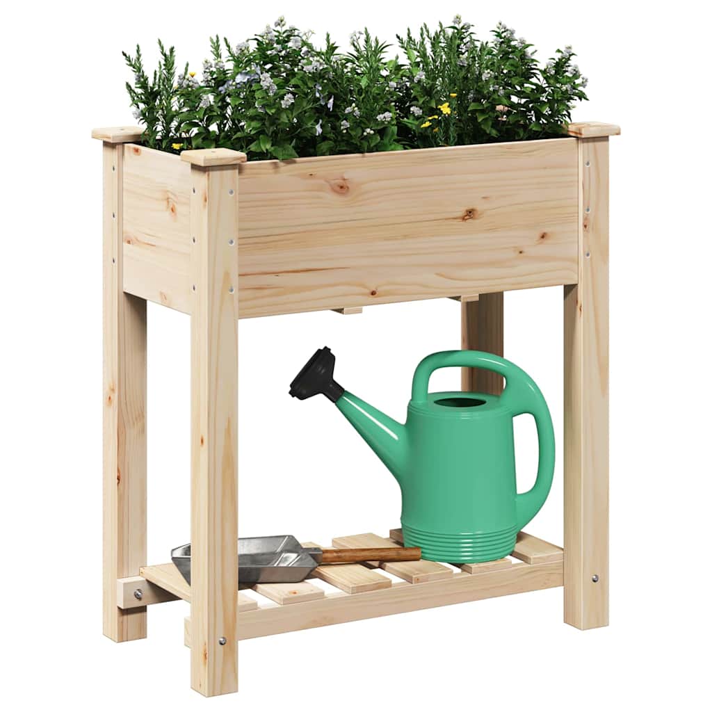 Garten-Pflanzgefäß Beige 71 x 37 x 76,5 cm
