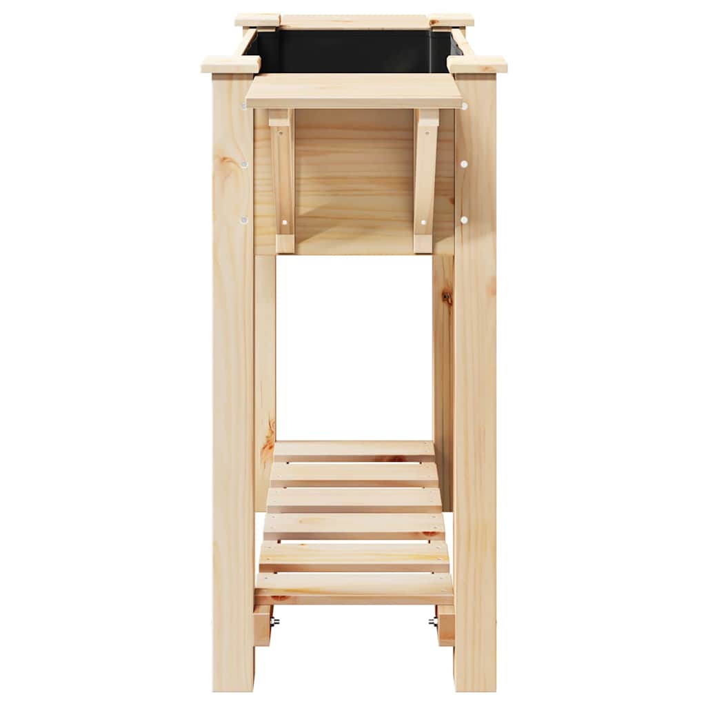 Garten-Pflanzgefäß Beige 111 x 37 x 76,5 cm