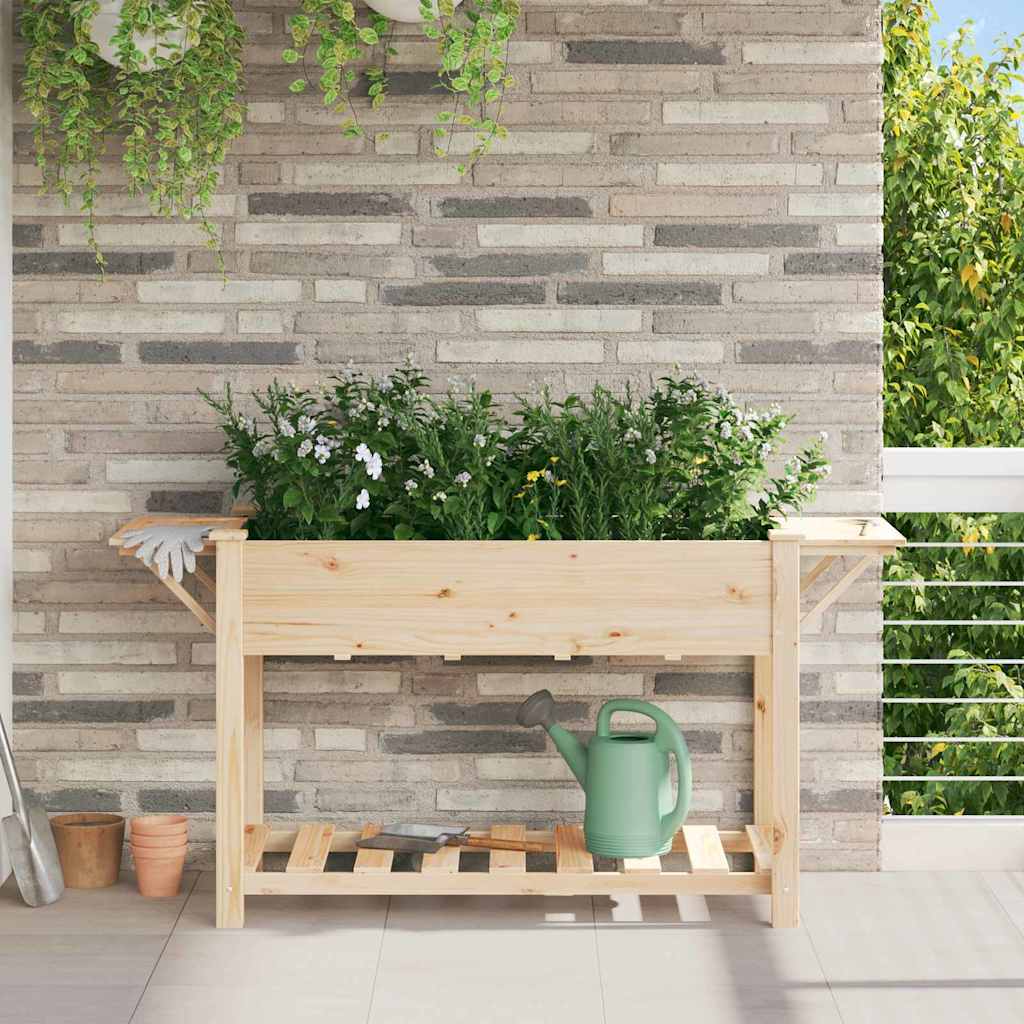 Garten-Pflanzgefäß Beige 155 x 59 x 76,5 cm