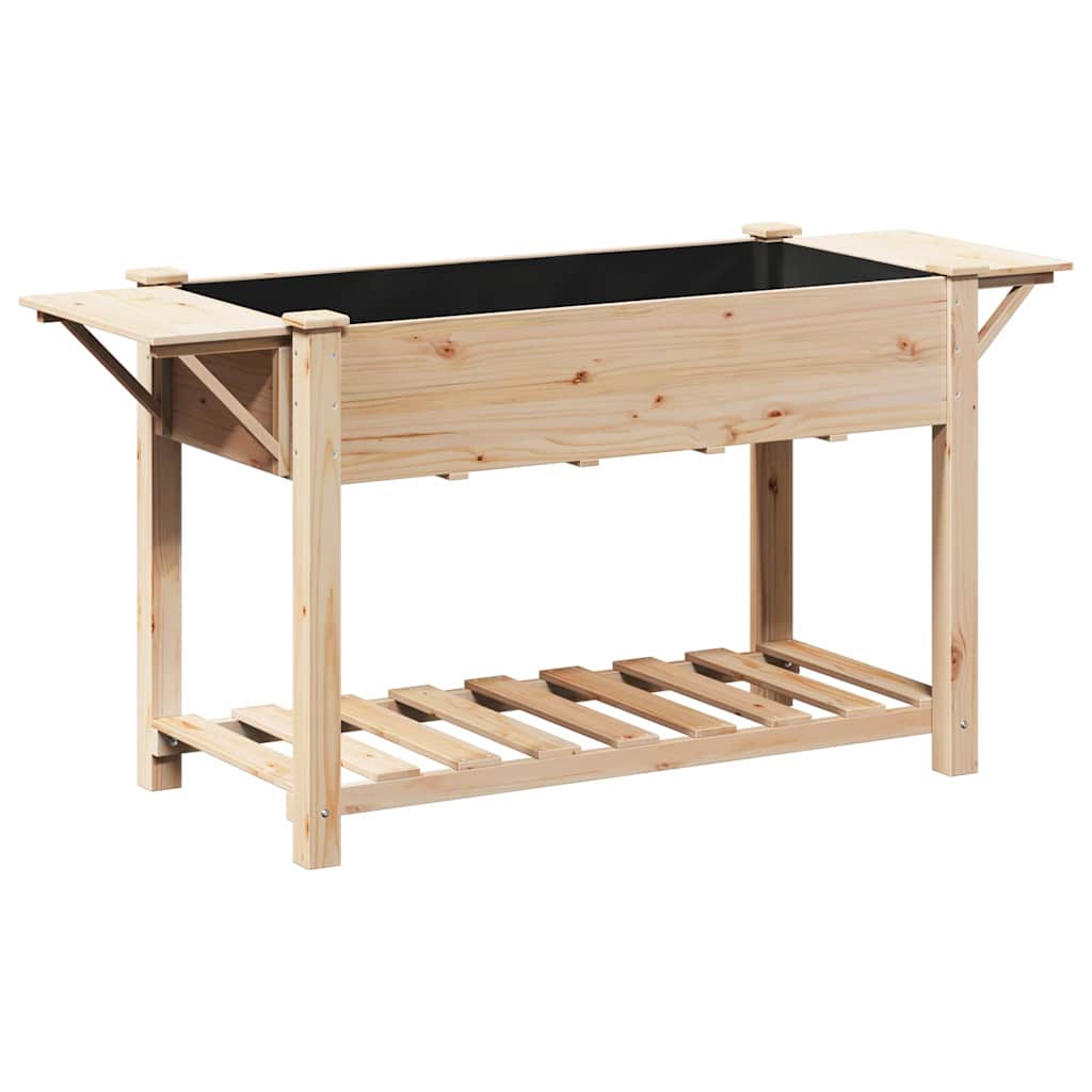 Garten-Pflanzgefäß Beige 155 x 59 x 76,5 cm