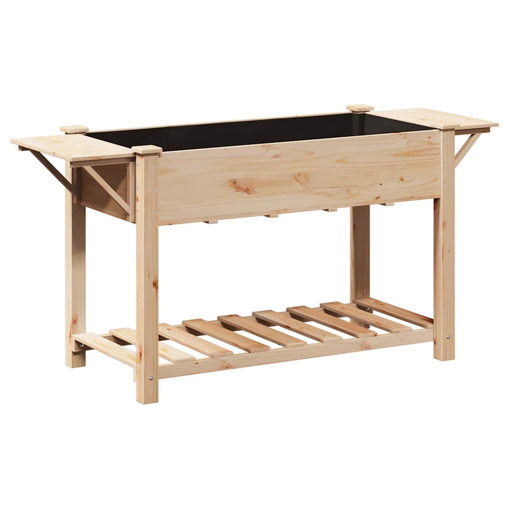 Garten-Pflanzgefäß Beige 155 x 59 x 76,5 cm