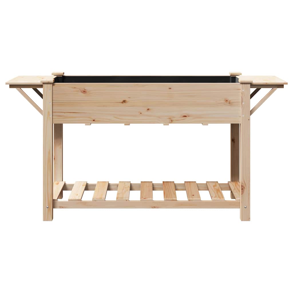 Garten-Pflanzgefäß Beige 155 x 59 x 76,5 cm