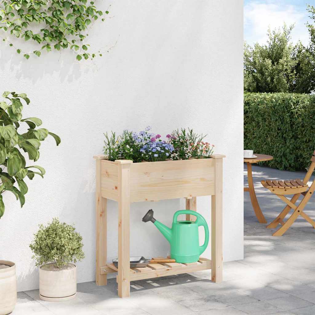 Garten-Pflanzgefäß Beige 71 x 37 x 76,5 cm