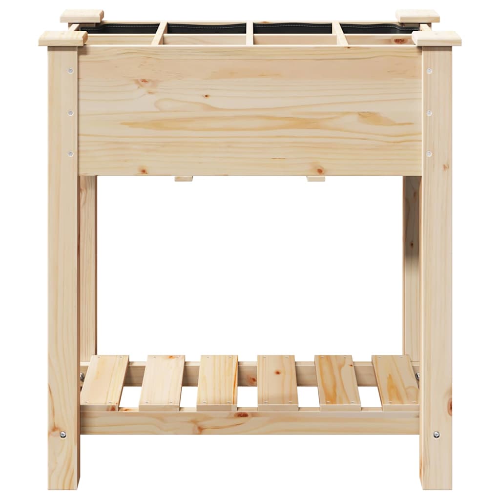 Garten-Pflanzgefäß Beige 71 x 37 x 76,5 cm