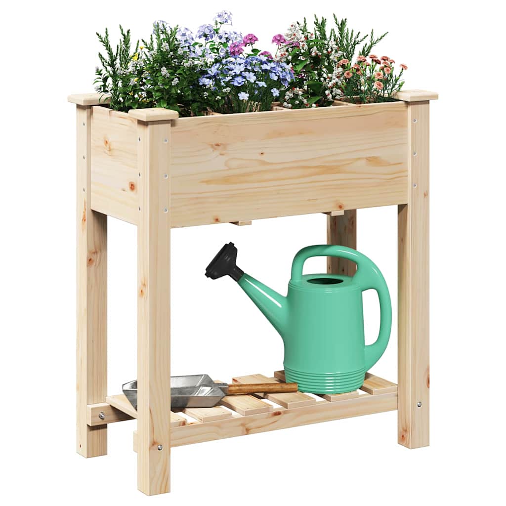 Garten-Pflanzgefäß Beige 71 x 37 x 76,5 cm