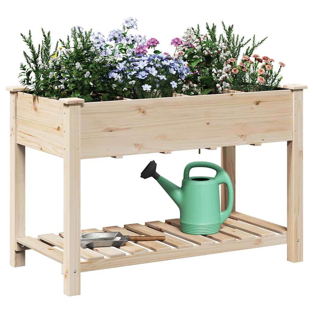 Garten-Pflanzgefäß Beige 115 x 59 x 76,5 cm