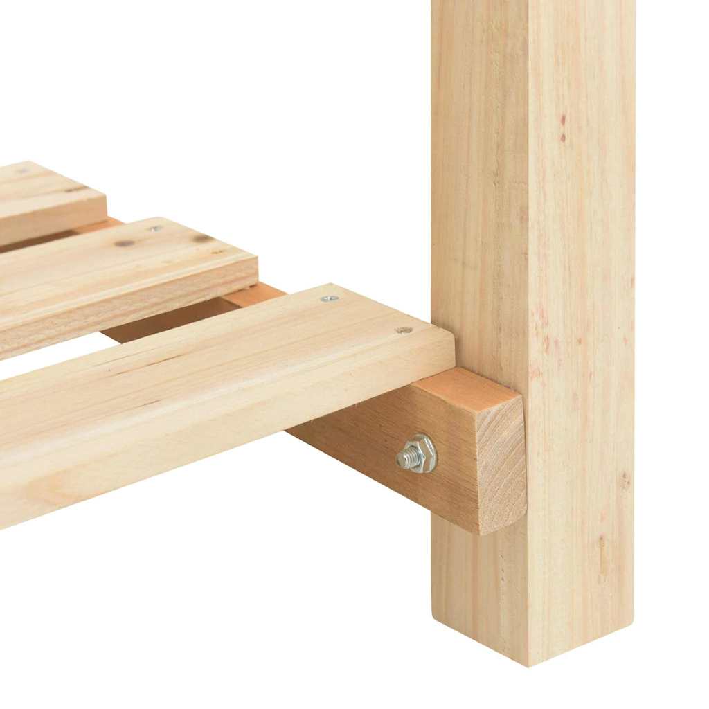 Garten-Pflanzgefäß Beige 203,5 x 53 x 76,5 cm