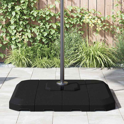 Basis für Freischwinger-Sonnenschirm 130kg Schwarz