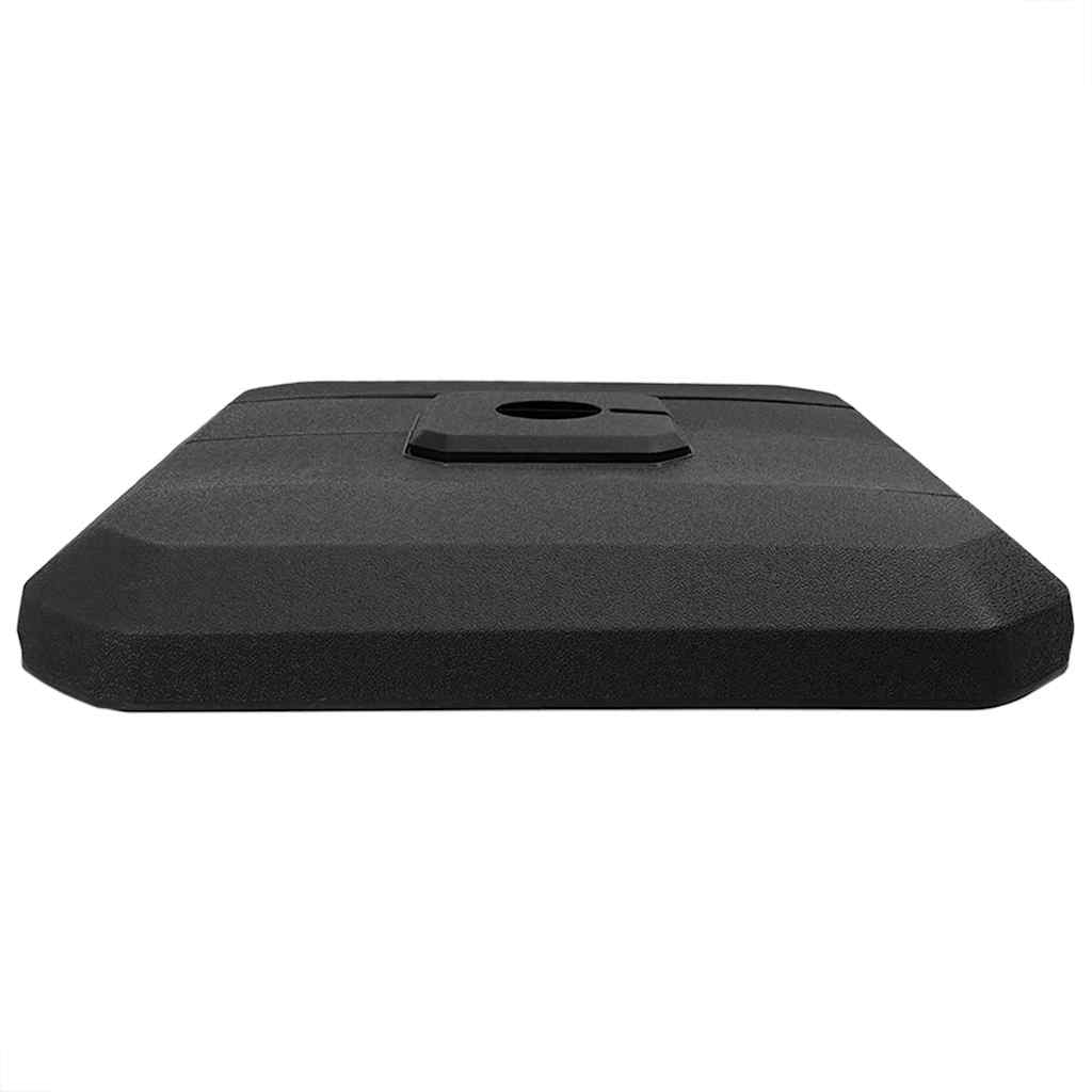 Basis für Freischwinger-Sonnenschirm 130 Schwarz Quadratisch
