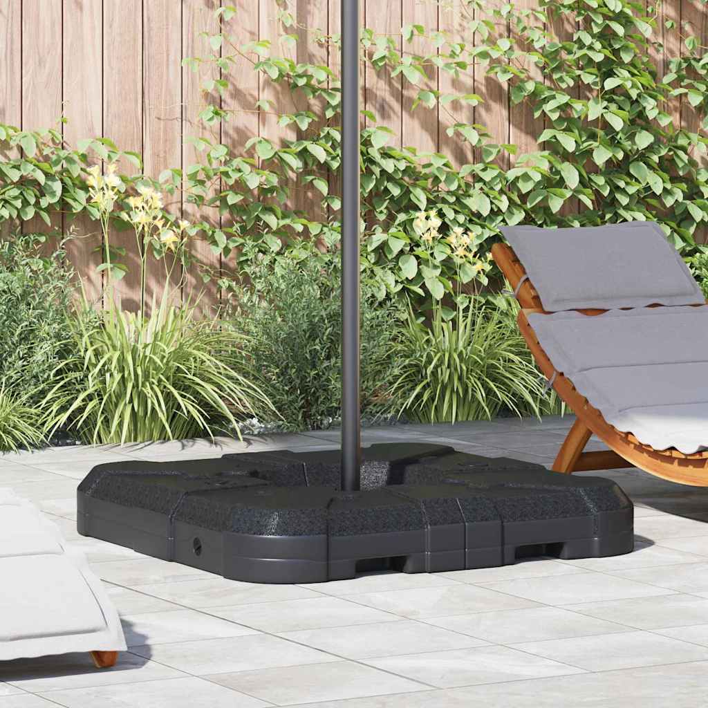 Basis für Freischwinger-Sonnenschirm 110 Schwarz Quadratisch