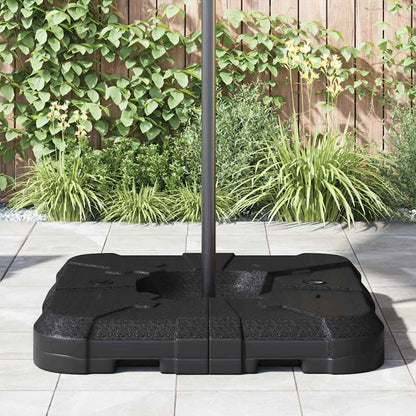 Basis für Freischwinger-Sonnenschirm 110kg Schwarz