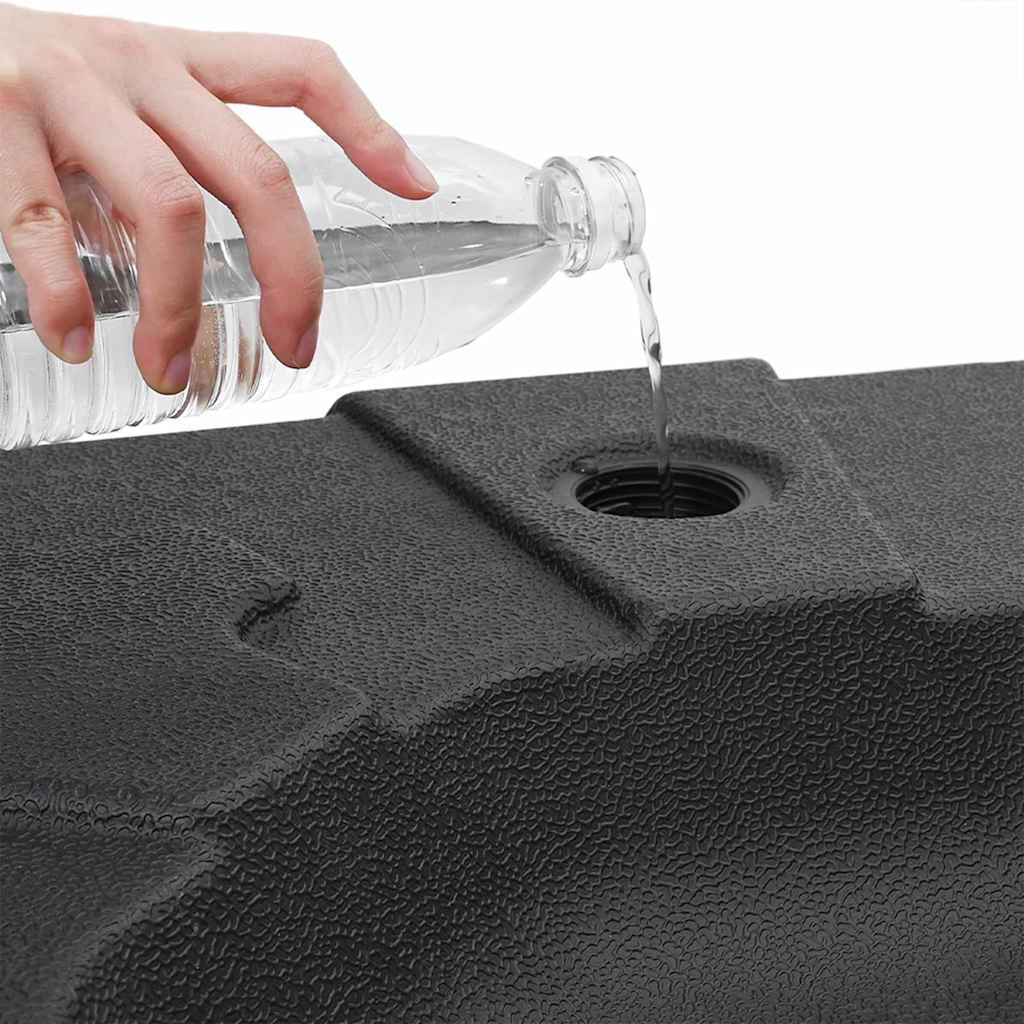 Basis für Freischwinger-Sonnenschirm 110 Schwarz Quadratisch