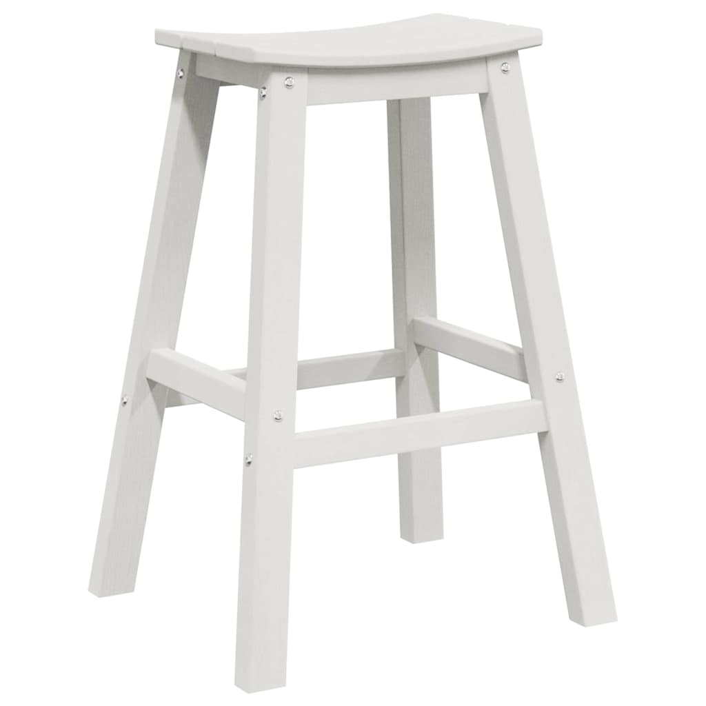 Garten Bar Set 3 stk. Weiß HDPE