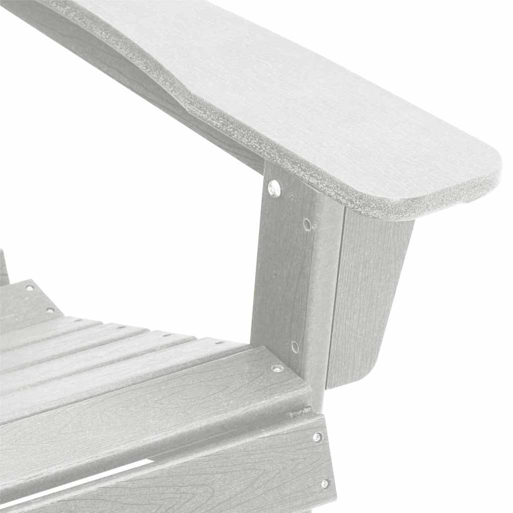 Gartenstuhl 3 stk. Weiß Polyethylen