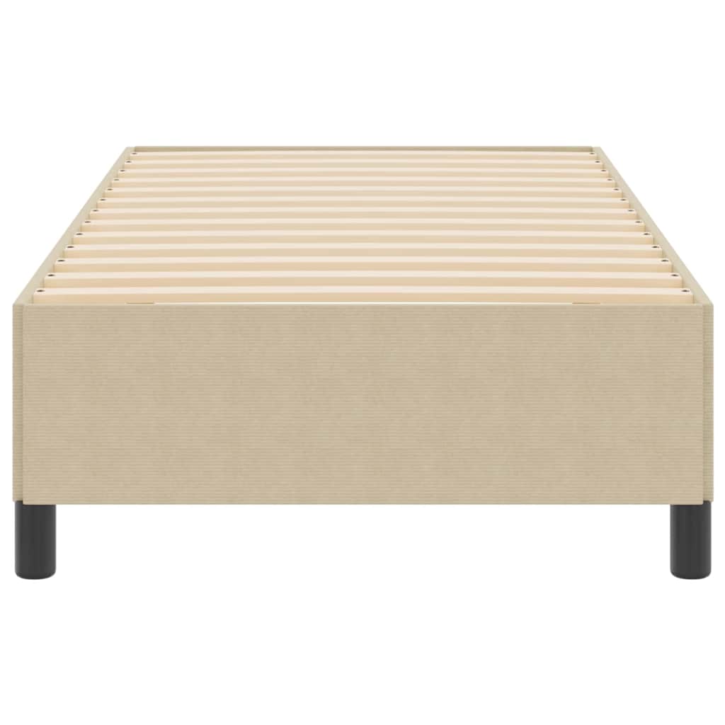 Bettgestell Grau-Grün 100 x 200 cm Cordstoff