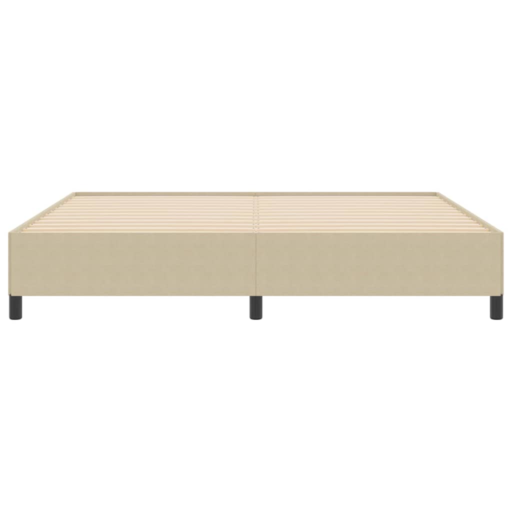 Bettgestell Grau-Grün 200 x 200 cm Cordstoff