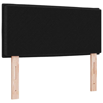 Kopfteil Schwarz Stoff