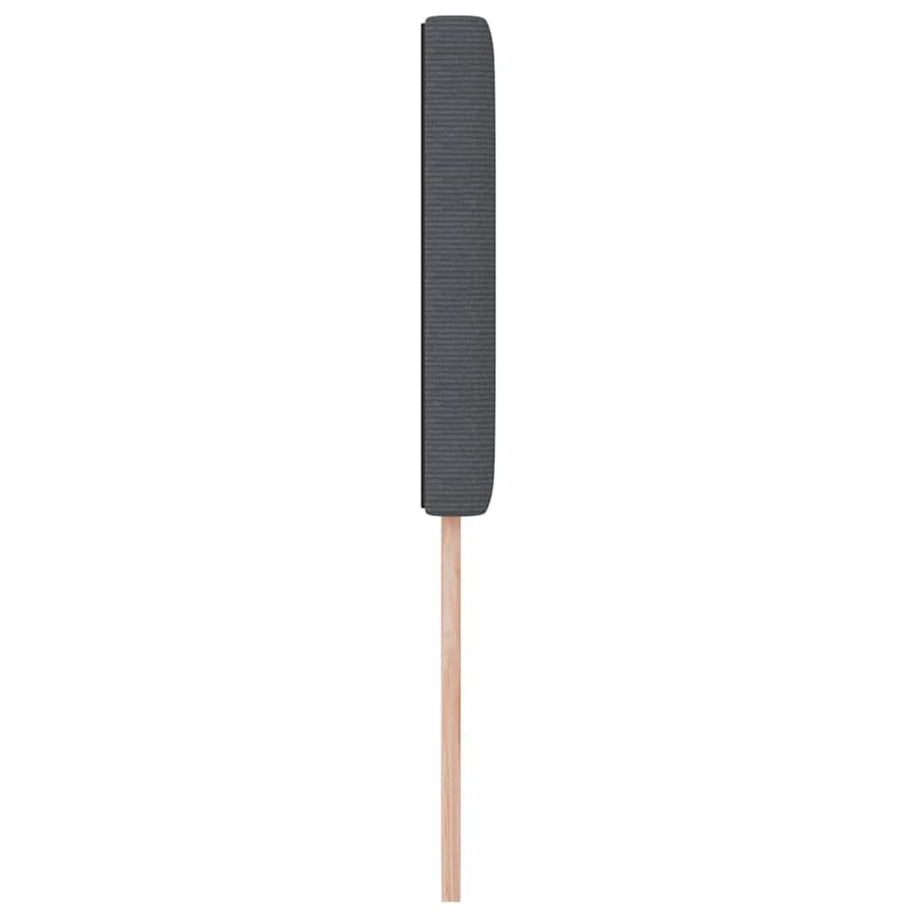 Kopfteil Dunkelgrau 100 cm Cordstoff