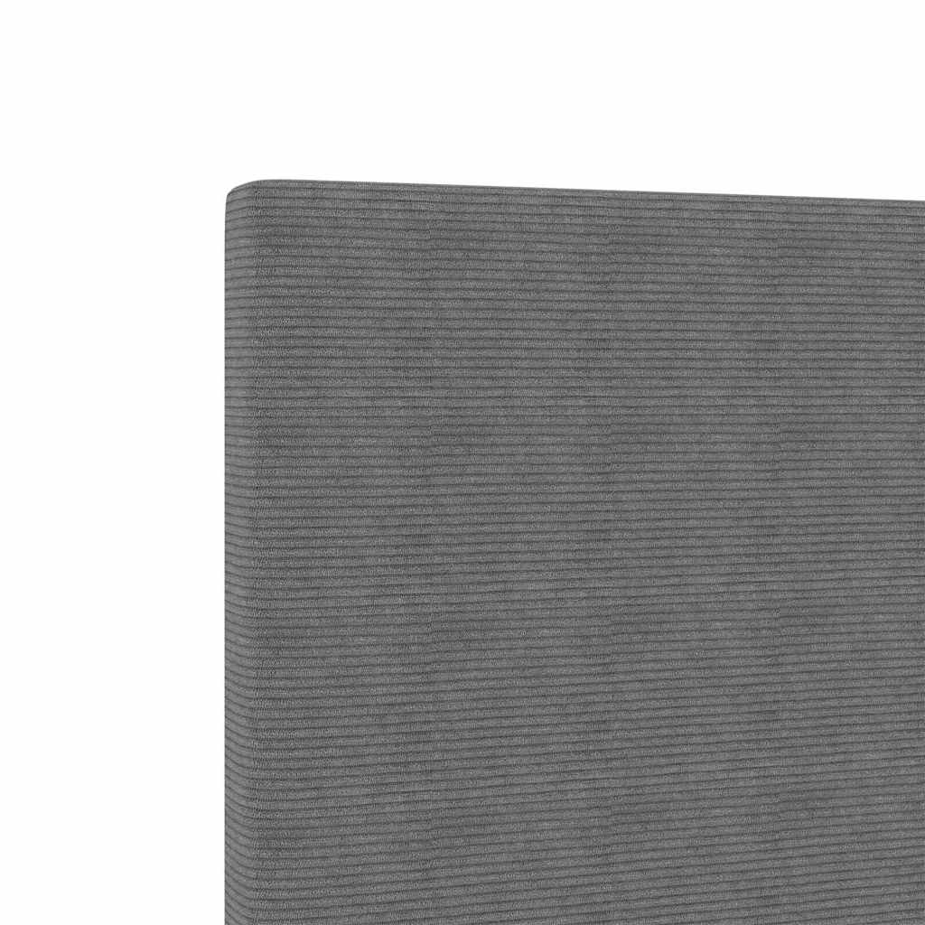 Kopfteil Hellgrau 180 cm Cordstoff