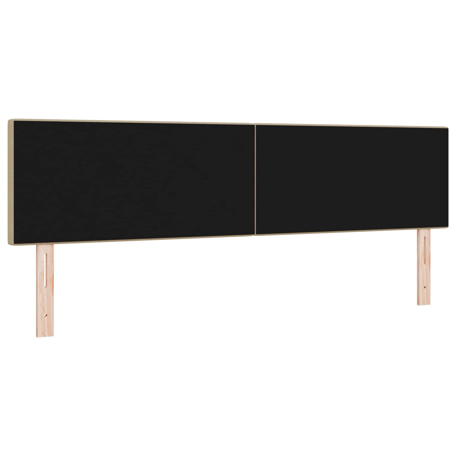 Kopfteil Hellgrün-Grau 180 cm Cordstoff