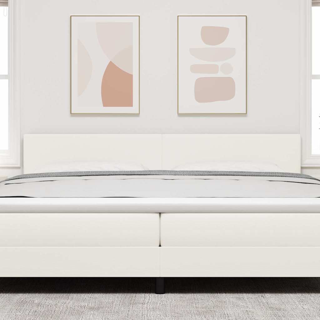 Kopfteil Creme 200 cm Cordstoff