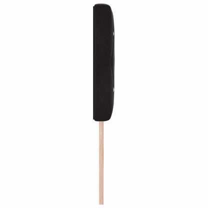 Kopfteil Schwarz 144 cm Samt