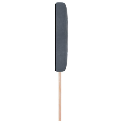 Kopfteil Dunkelgrau 160 cm Samt