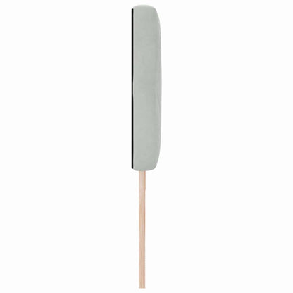 Kopfteil Hellgrau 180 cm Samt
